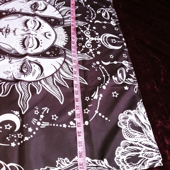Tapestry wall hanging moon and sun tapestry 37x 28" - Picture 6 of 6
